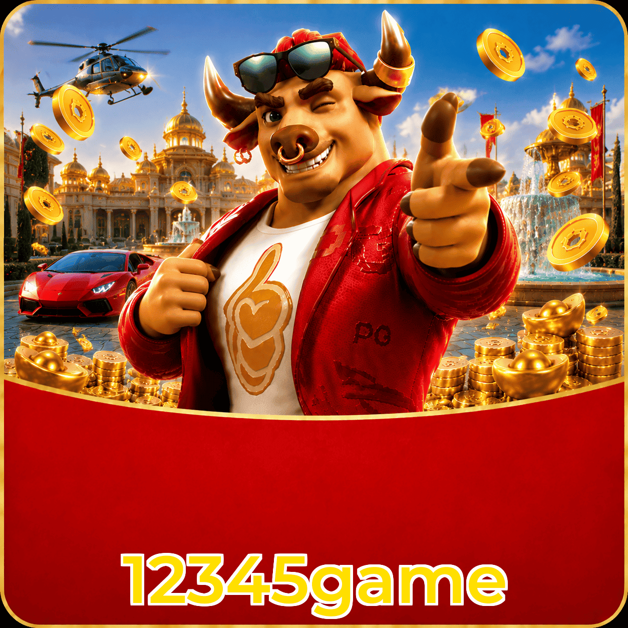 Logo 12345game Telegram Canal Oficial